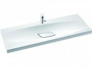 Раковина для ванной Marmorin Noel 120х45 см литой камень белый 582 120 020 xx x