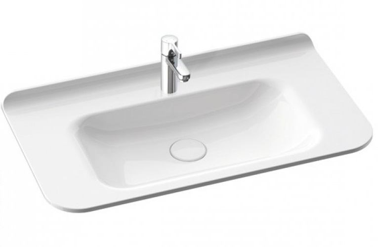 Раковина для ванной Marmorin Balta 90х49,5 см литой камень белый 721 090 020 xx x