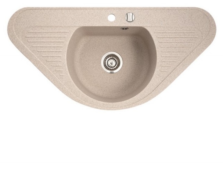 Мойка для кухни трапециевидная Marmorin Duro 1k trapez  врезная  искусственный камень песочный 130 743 007