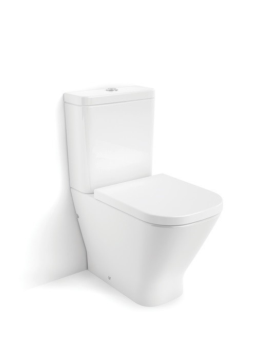 Унитаз напольный компакт Roca Gap + Бачком + Сиденье Slow Closing A34D738000