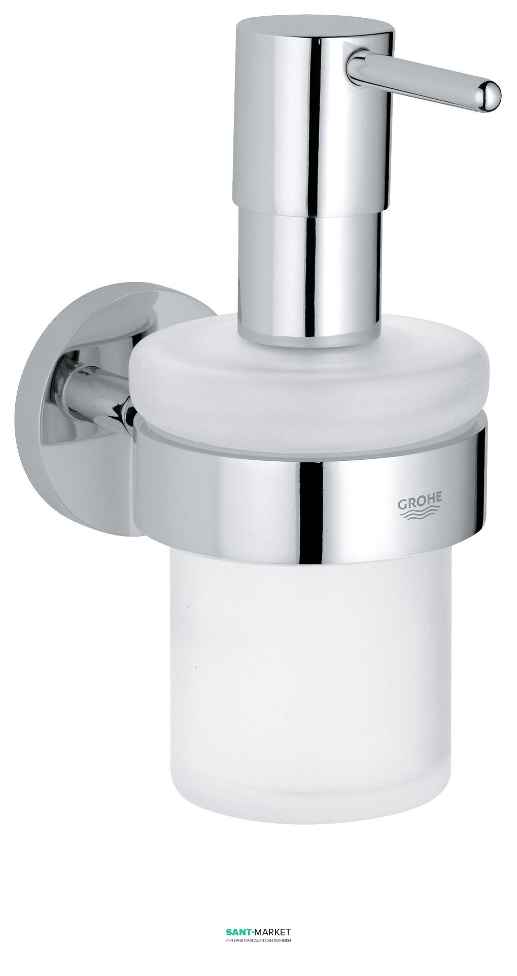 Дозатор рідкого мила Grohe Essentials з власником хром 40448001