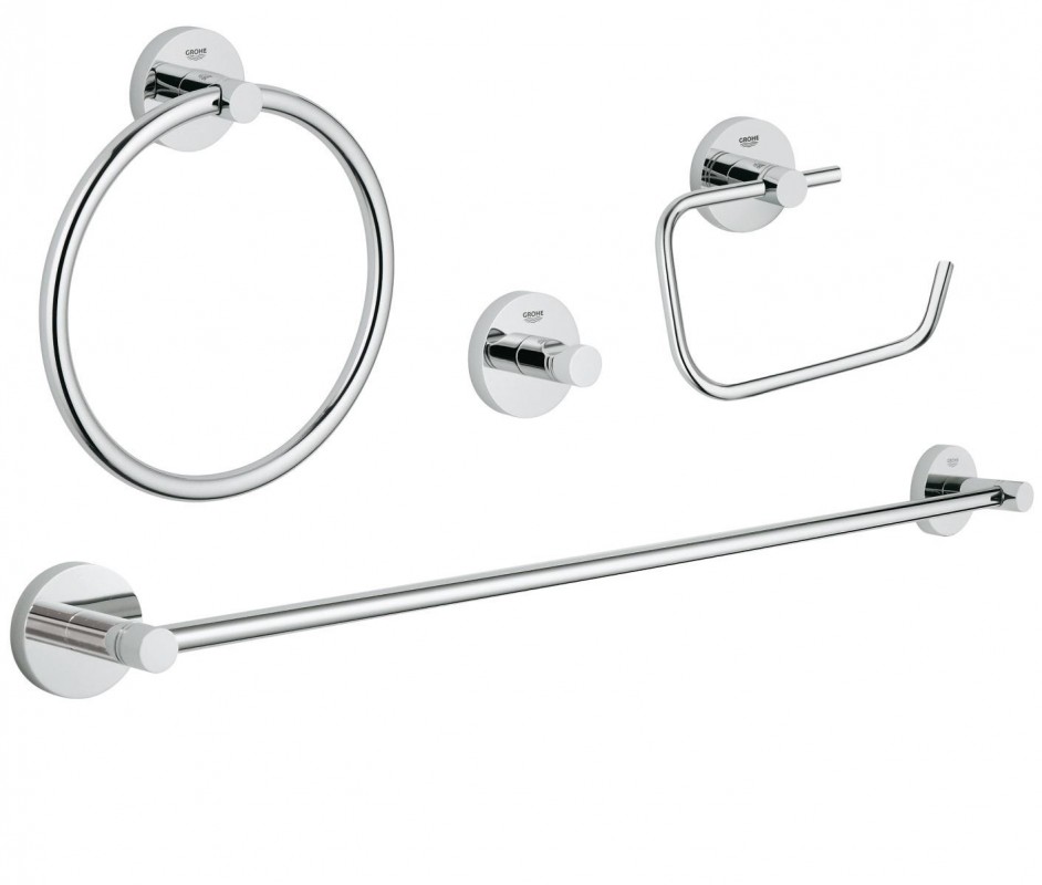 Набір аксесуарів Grohe Essentials 5 в 1 хром 40823001