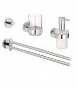 Набір аксесуарів Grohe Essentials New 4 в 1 хром 40846001