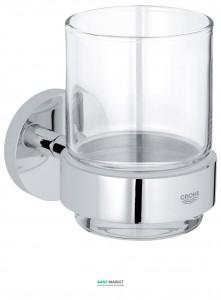 Стакан з власником Grohe Essentials хром 40447001