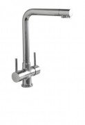 Смеситель двухрычажный для кухни Treemme под фильтр хром 5503CC
