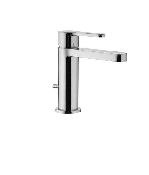 Змішувач для раковини одноважеля Treemme Klab bianco / chrome 2710BC