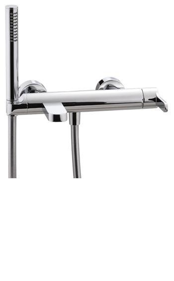 Смеситель однорычажный с душем для ванны Treemme Klab chrome 2700CC