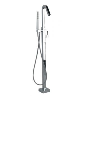 Смеситель однорычажный напольный (отдельностоящий) Treemme X-change mono хром 7603CC10