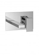 Змішувач для раковини одноважеля настінний Treemme хром 5651 СС 10