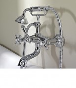 Смеситель однорычажный для ванны с душем  Treemme Old Italy хром 4400 CC