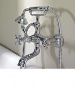 Смеситель однорычажный для ванны с душем  Treemme Old Italy хром 4400 CC