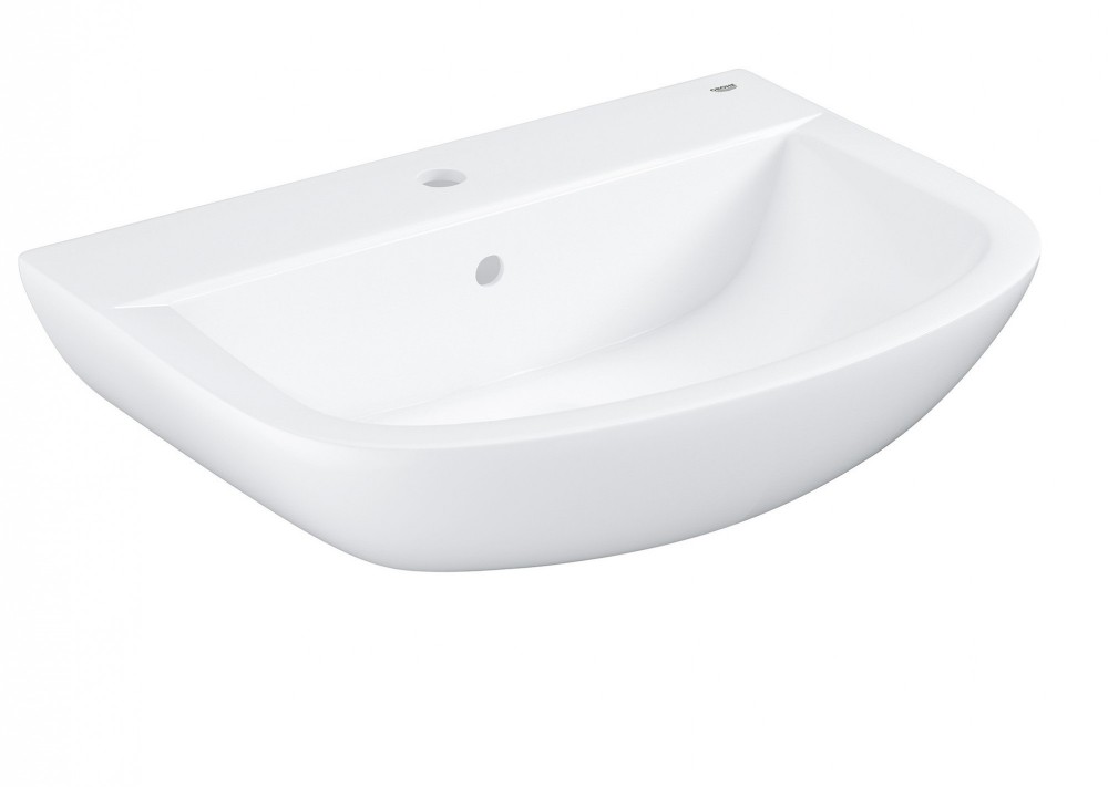 Раковина для ванної підвісна Grohe Bau Ceramic 65 альпін-білий 39420000