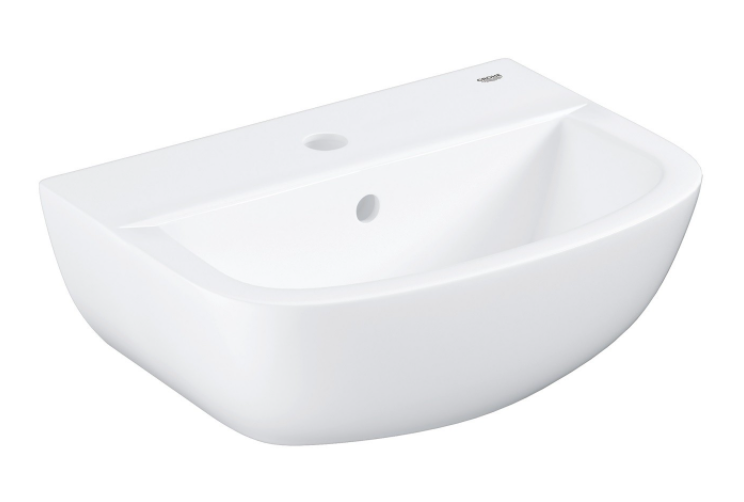 Раковина для ванної підвісна Grohe Bau Ceramic 45 альпін-білий 39424000