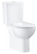 Унітаз підлоговий безободковий Grohe Bau Ceramic зі бачком і сидінням альпін-білий 39346000