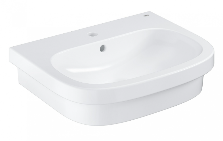 Раковина для ванної накладна Grohe Euro Ceramic 60 альпін-білий 39337000
