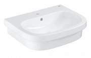 Раковина для ванной накладная Grohe Euro Ceramic 60 с гигиеническим покрытием альпин-белый 3933700H