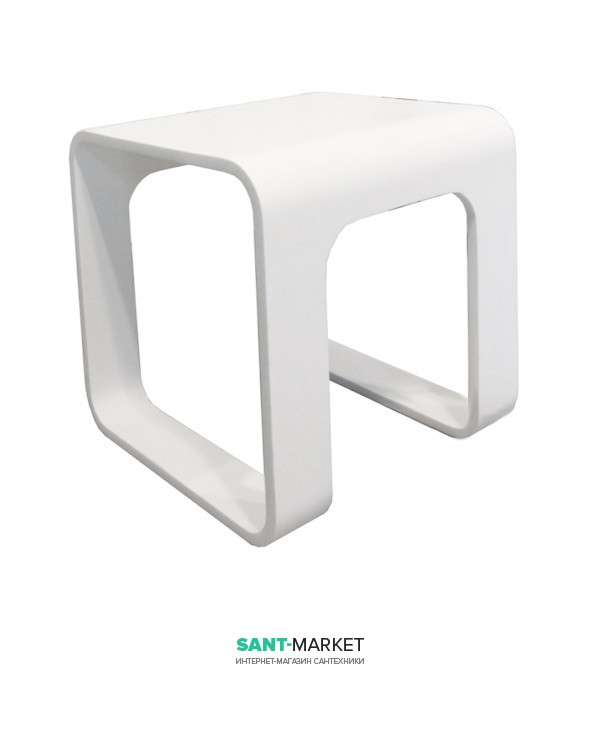 Стілець для ванної кімнати Lineabeta Scagni білий 54704.26