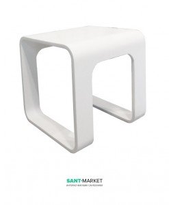 Стул для ванной комнаты Lineabeta Scagni белый 54704.26