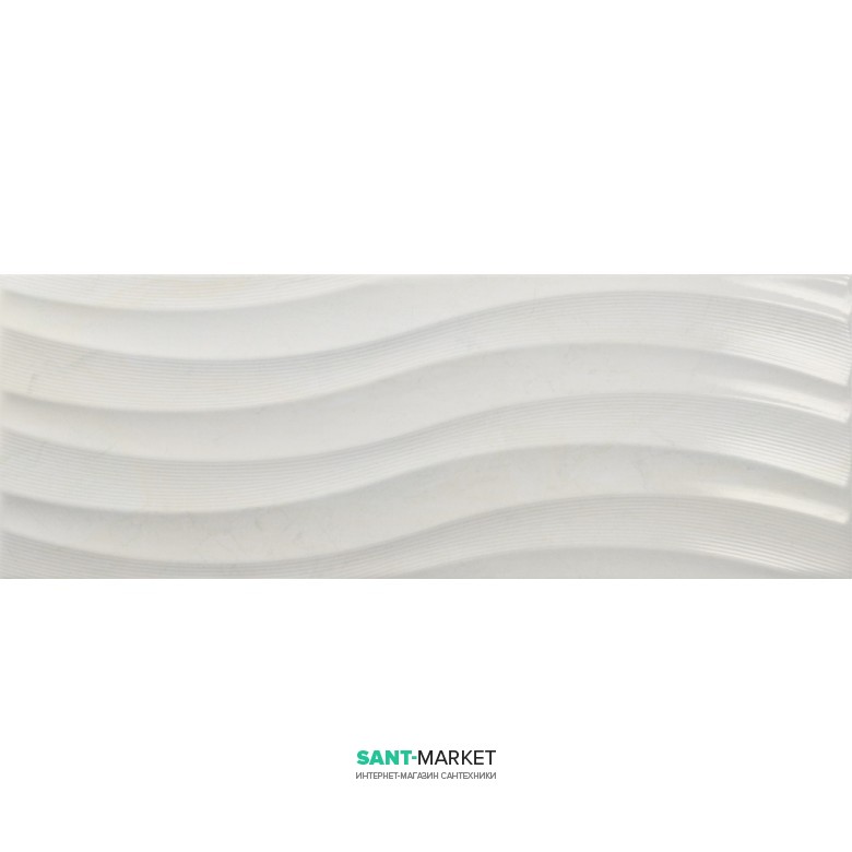 Плитка настенная Navarti Daino Reale Ondas Perla 25x70
