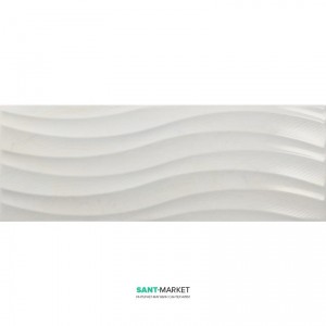 Плитка настенная Navarti Daino Reale Ondas Perla 25x70