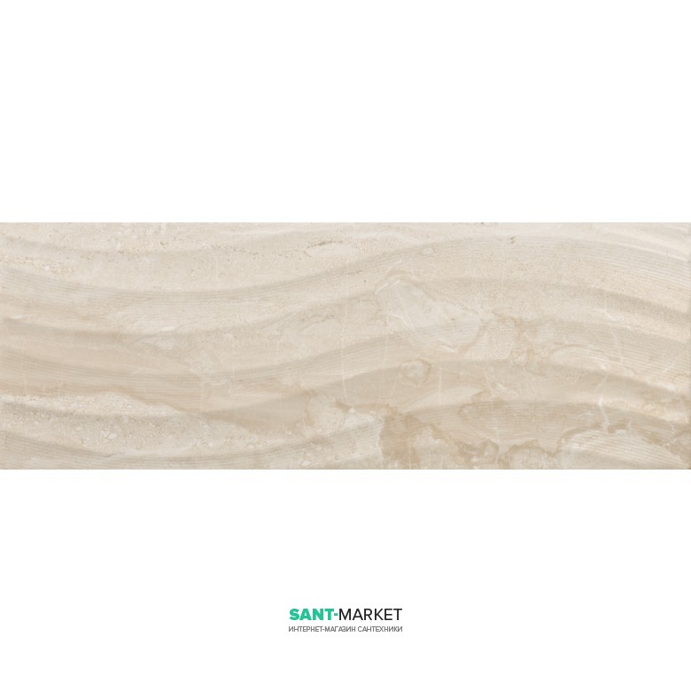 Плитка настенная Navarti Daino Reale Ondas Beige 25x70