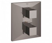Смеситель с термостатом скрытый (встраиваемый) Grohe коллекция Allure Brilliant темный графит 19792A00