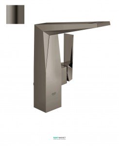 Смеситель для раковины однорычажный с донным клапаном Grohe коллекция Allure Brilliant матовый графит 23109AL0