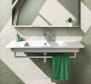 Раковина для ванної підвісна Catalano GREEN UP 120х52 см без отворів під змішувач біла 1120GRUP00