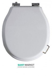 Сиденье с крышкой для унитаза Simas  Lante с микролифтом белое LA006