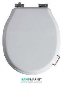 Сидіння з кришкою для унітазу Simas Lante з мікроліфтом біле LA006