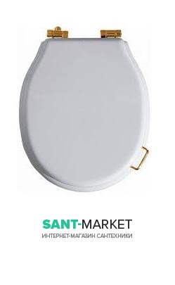 Сиденье с крышкой для унитаза Simas Lante с микролифтом белое LA007