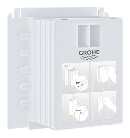 Ревізійний короб для кріплення малих панелей змиву Grohe 40911000