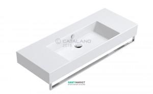Раковина для ванної підвісна Catalano PREMIUM UP 100х47 см без відп. під змішувач біла 110VPUP00