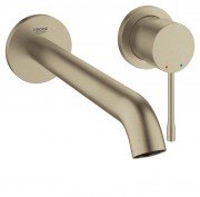 Смеситель для раковины однорычажный настенный Grohe коллекция Essence (вынос 230 мм) никель 19967EN1