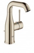 Смеситель для раковины однорычажный с донным клапаном Grohe коллекция Essence никель 23462BE1
