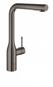 Змішувач для кухні з висувною лійкою Grohe Essence змішувач графіт 30270A00