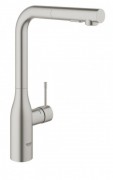 Змішувач для кухні з висувною лійкою Grohe Essence змішувач суперсталь 30270DC0