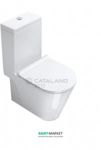 Бачок для унитаза Catalano ZERO без механизма смыва санфаянс 35х15 h.40  белый 1SCSC00