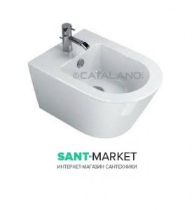 Биде подвесное Catalano Zero 1 отв. под смеситель белое 1BS55N00