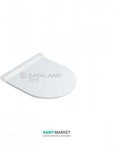 Сидіння з кришкою для унітазу з мікроліфтом Catalano ZERO біле 5V45STP00