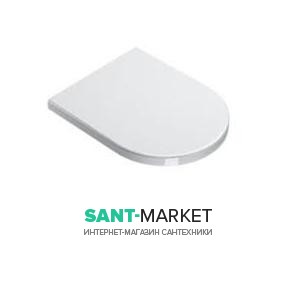Сиденье с крышкой для унитаза с микролифтом Catalano ZERO белое 5SCSTF000