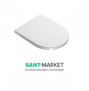 Сидіння з кришкою для унітазу з мікроліфтом Catalano ZERO біле 5SCSTF000