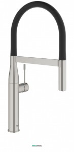 Смеситель для кухни Grohe Essence с профессиональной лейкой суперсталь 30294DC0