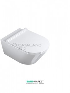 Унитаз Catalano Zero подвесной 35х55 см  белый 1VS55N00