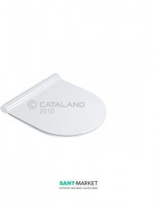 Сиденье с крышкой для унитаза с микролифтом Catalano ZERO белое 5V45STP00