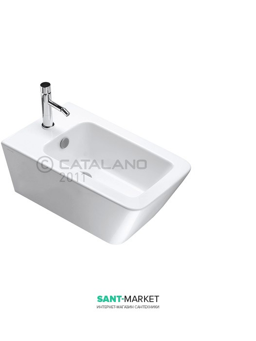 Биде подвесное Catalano Proiezioni 1 отв. под смеситель белое 34х56 см 1BSPN00