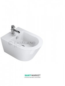Біде підвісне Catalano Zero 1 відп. під змішувач біле 35х50 см 1BSV50N00