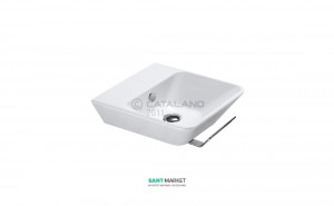 Раковина для ванної підвісна Catalano Proiezioni 42х42 см без відп. під змішувач біла 142PR00