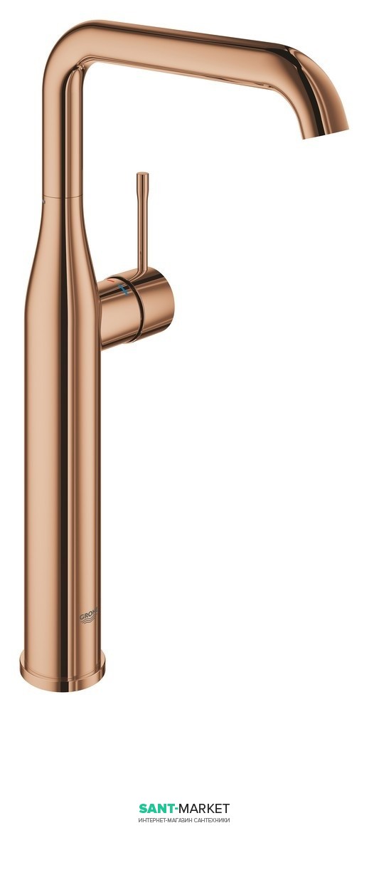 Смеситель для раковины однорычажный высокий Grohe Essence свободностоящий теплый закат 32901DA1