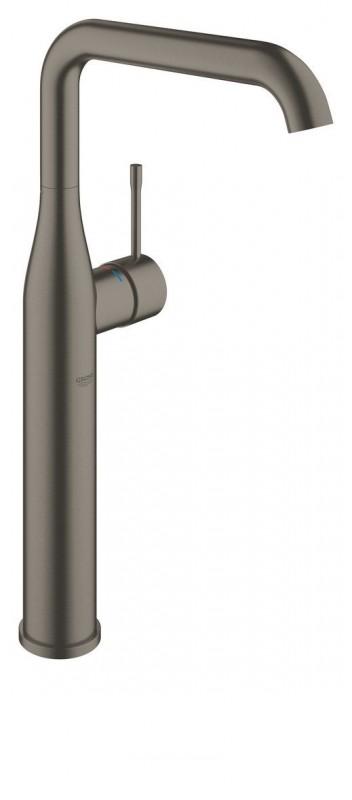 Смеситель для раковины однорычажный высокий Grohe Essence свободностоящий матовый графит 32901AL1